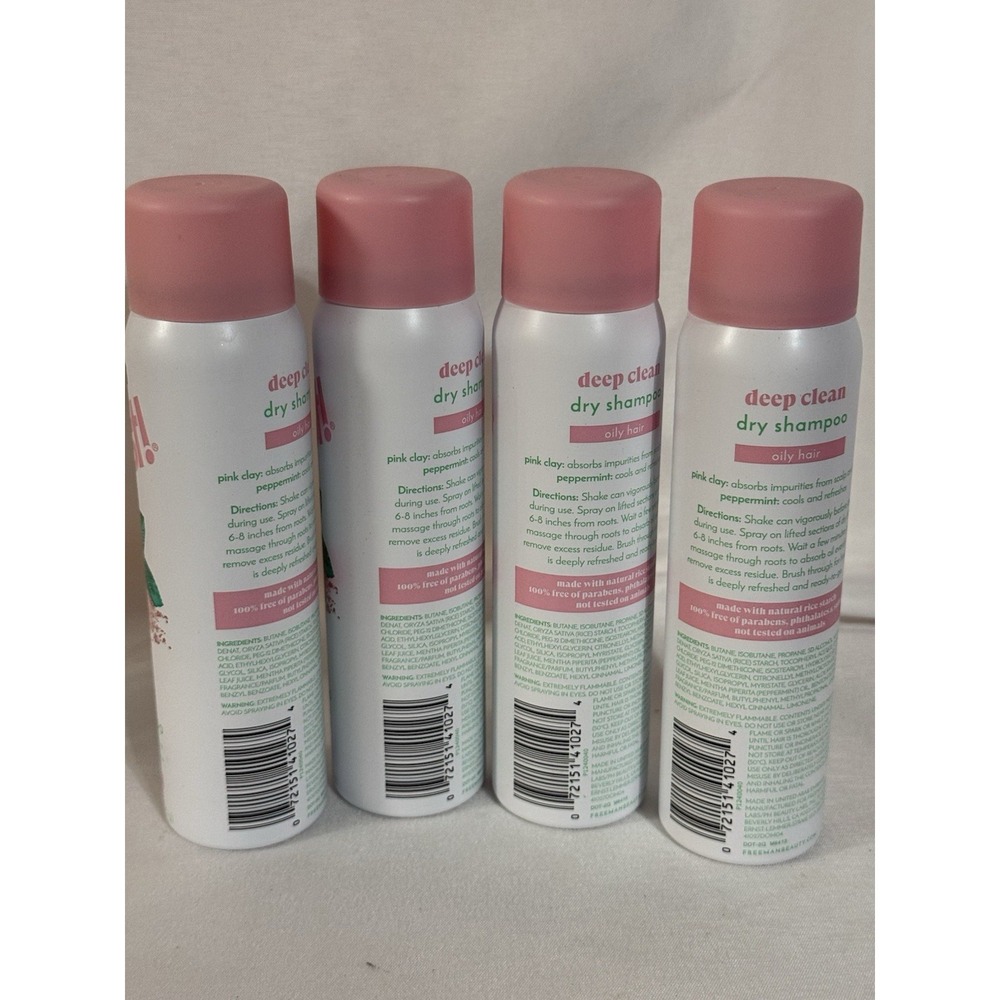Freeman Psssst Travel Size Dry Shampoo 1.76 oz Lot of 4 New - Picture 3 of 7